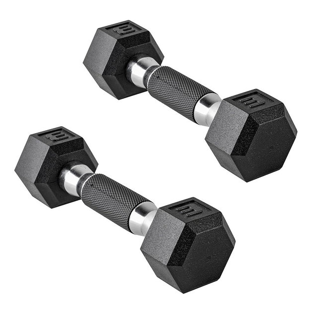 CAP Barbell Coated Dumbbell Weight | Multiple Options Pairs & Sets
