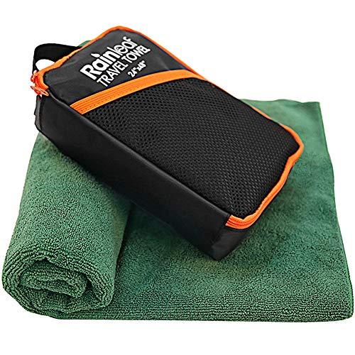 Rainleaf Travel Towel,Perfect Dry Towel,Microfiber Bath Towel,Swimming Towel,Backpacking Towel,Microfiber Towels for Body,Absorbent-Ultra Compact-Soft -Lightweight