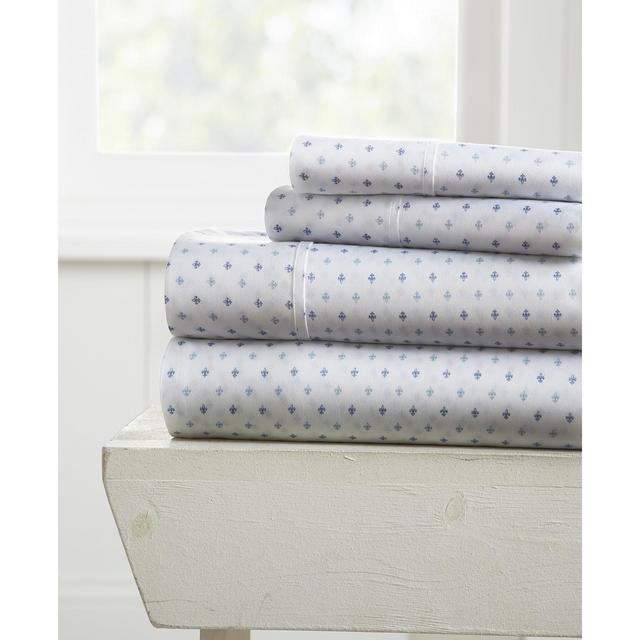 The Boho & Beyond Premium Ultra Soft Pattern 4 Piece Bed Sheet Set by Home Collection - Full