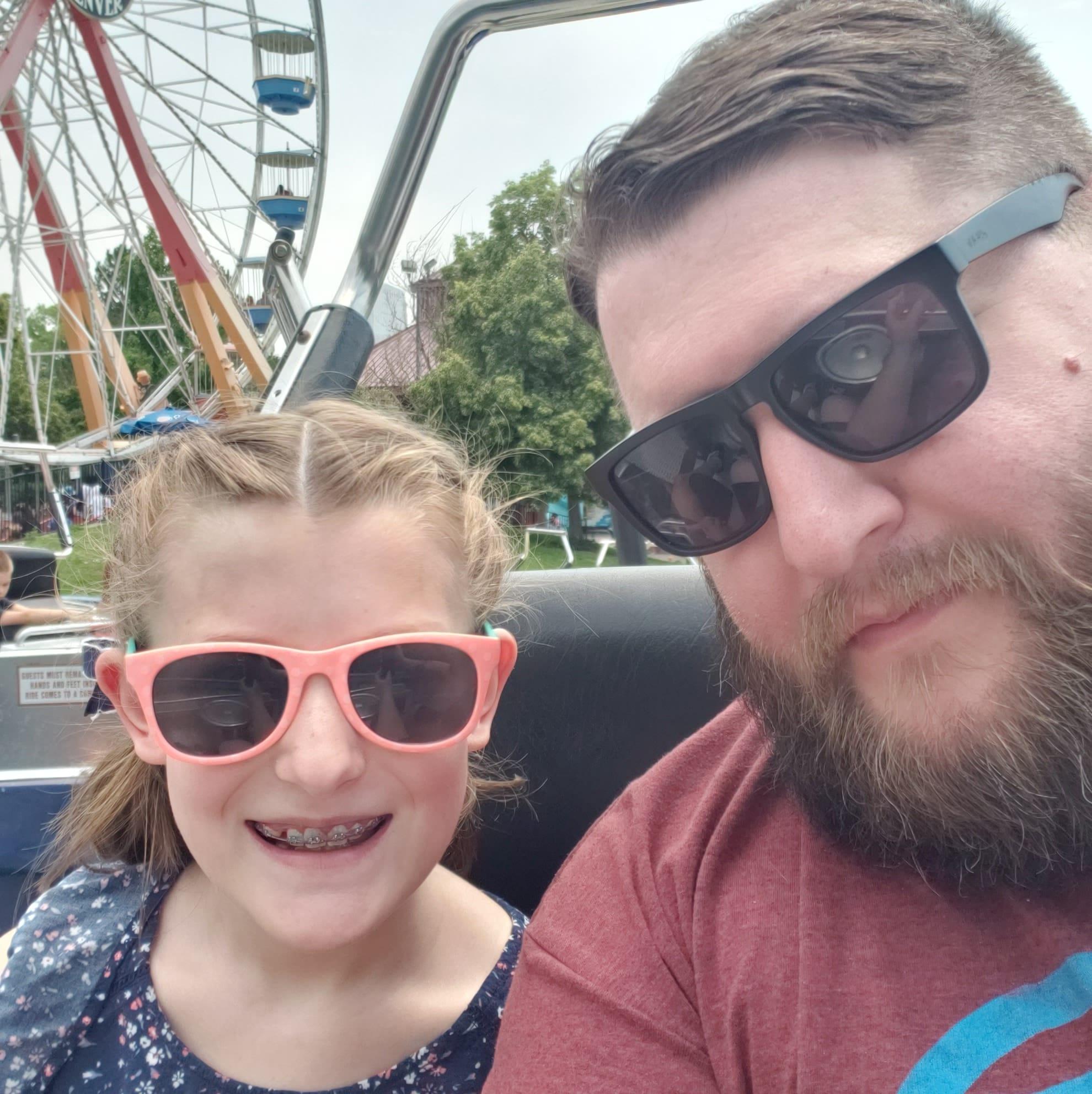 Adam and Zoey at Elitch Gardens!