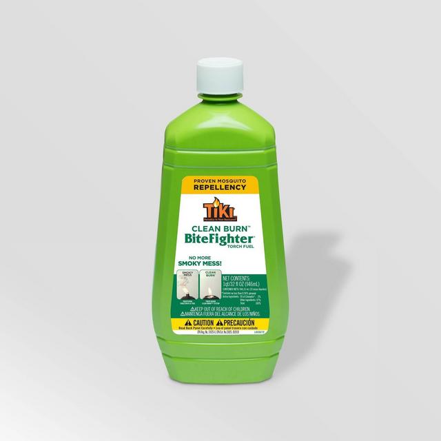 32oz Clean Burn BiteFighter Torch Fuel -TIKI