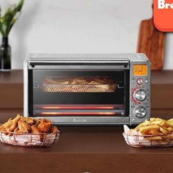 Breville Smart Oven Air Fryer Compact, Brushed Stainless Steel