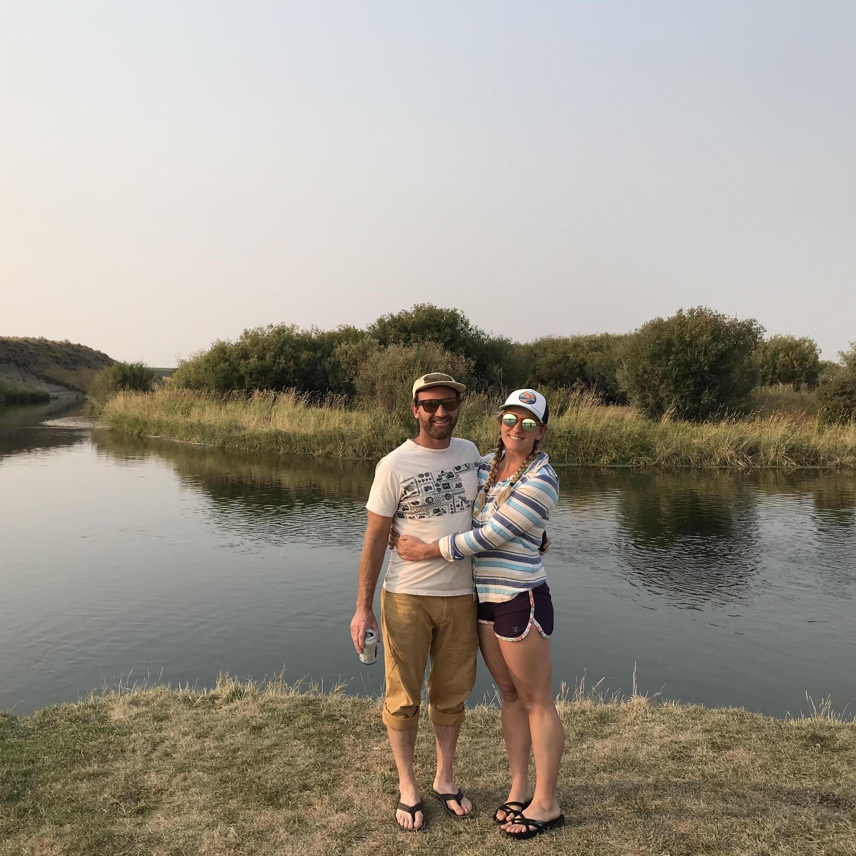 The end of a float on the Teton River, in 2020.