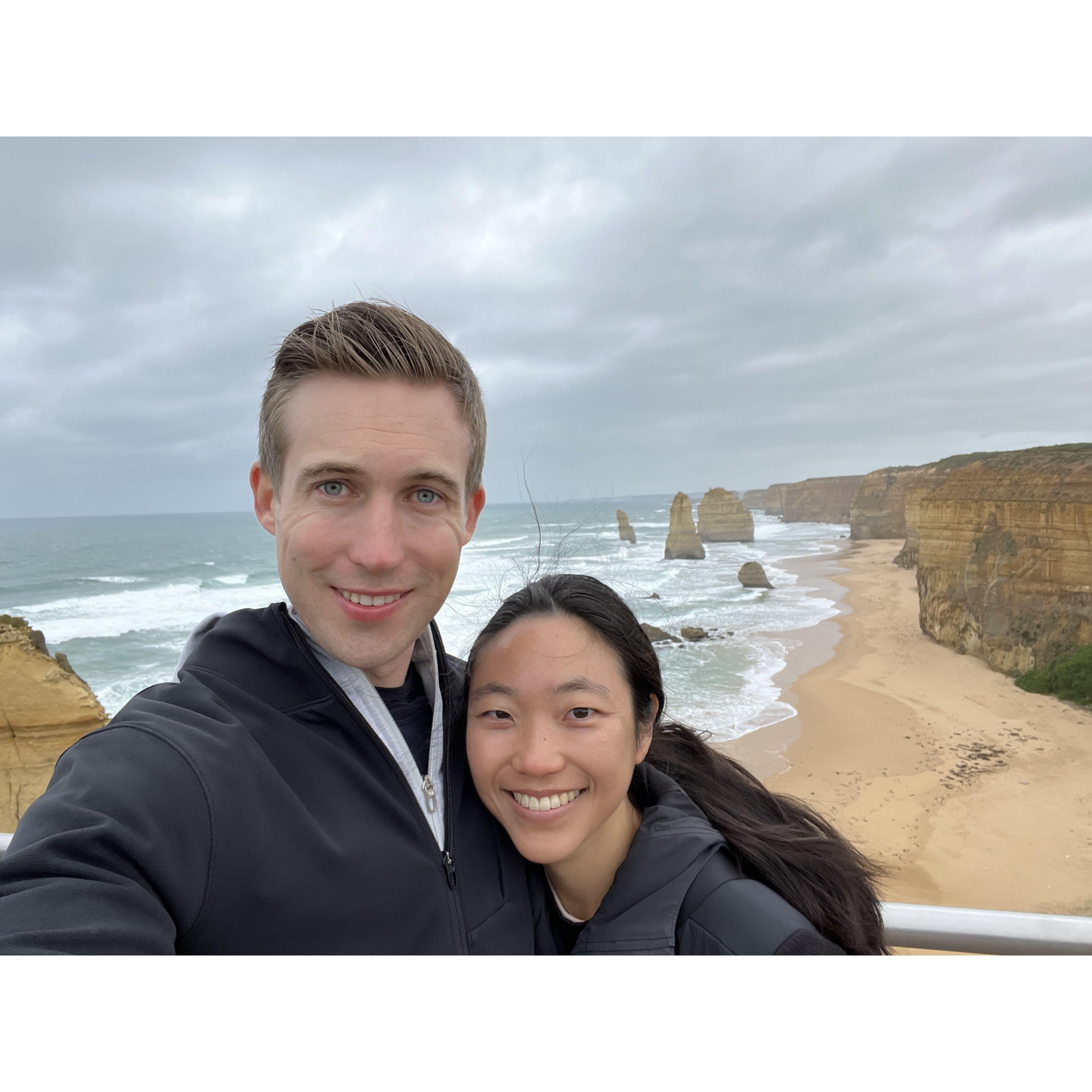 The Great Ocean Road near Melbourne