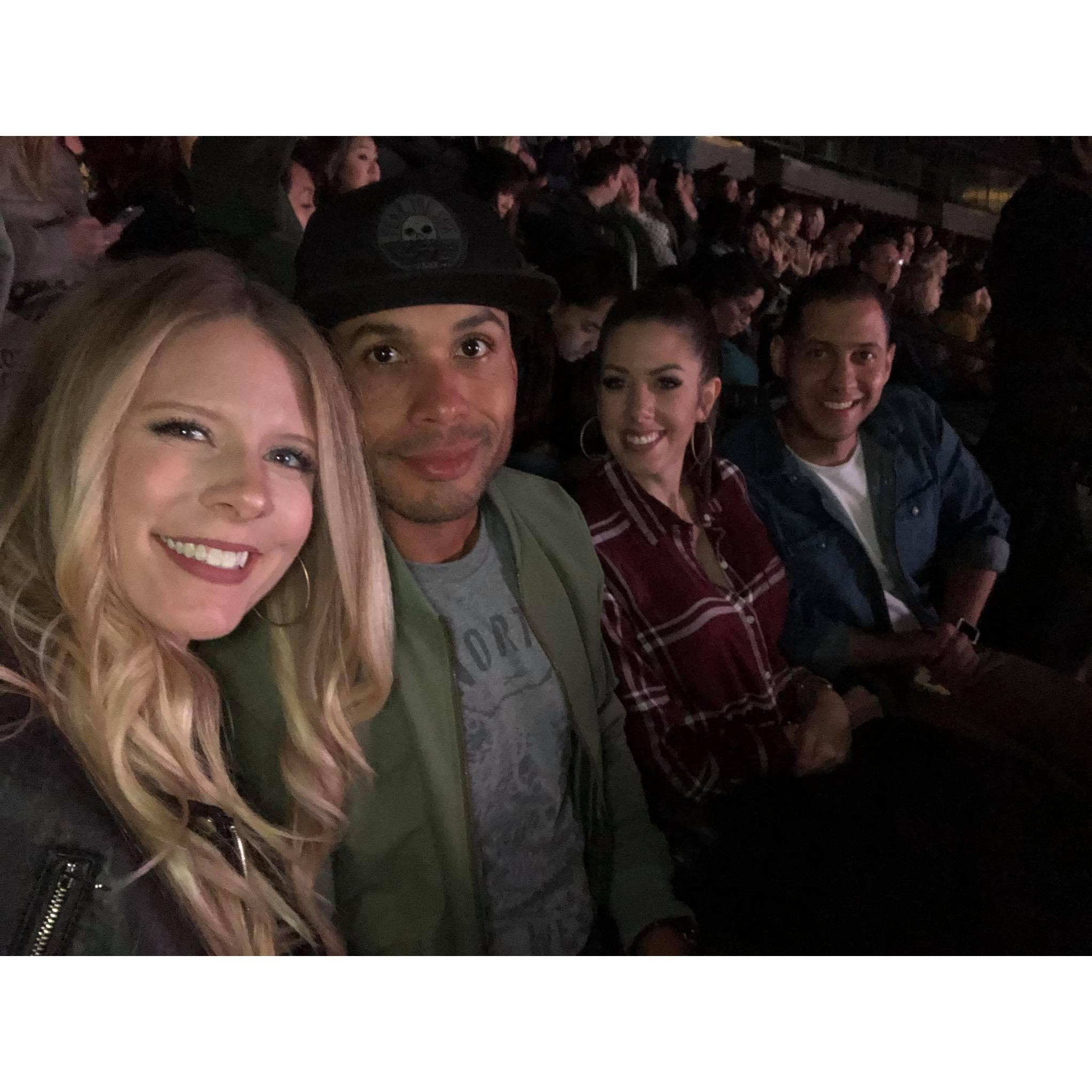 Beyonce and Jay-Z concert with Mikkel and Brian. We are lucky to have these two!