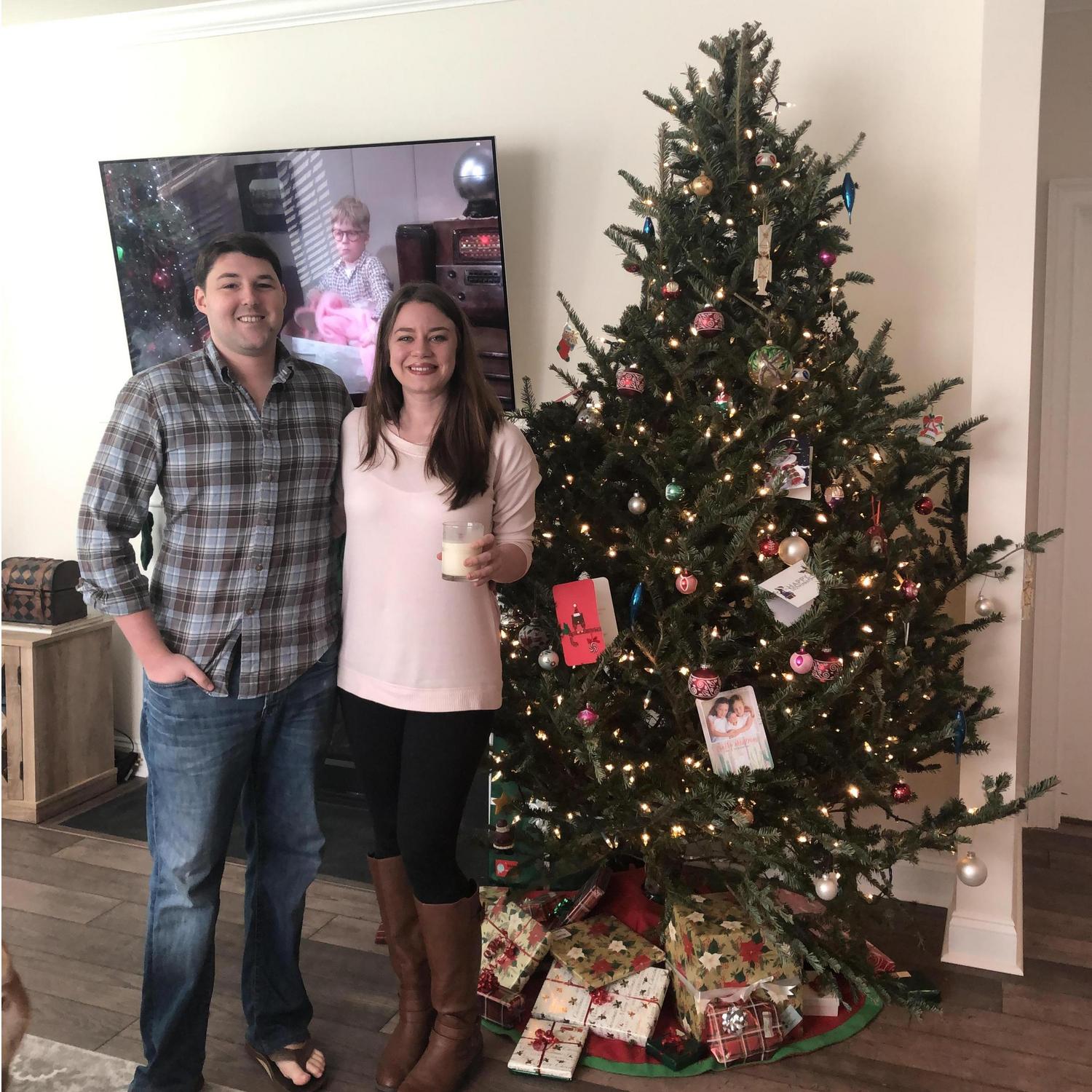The first year we hosted Christmas and brought the parents together.