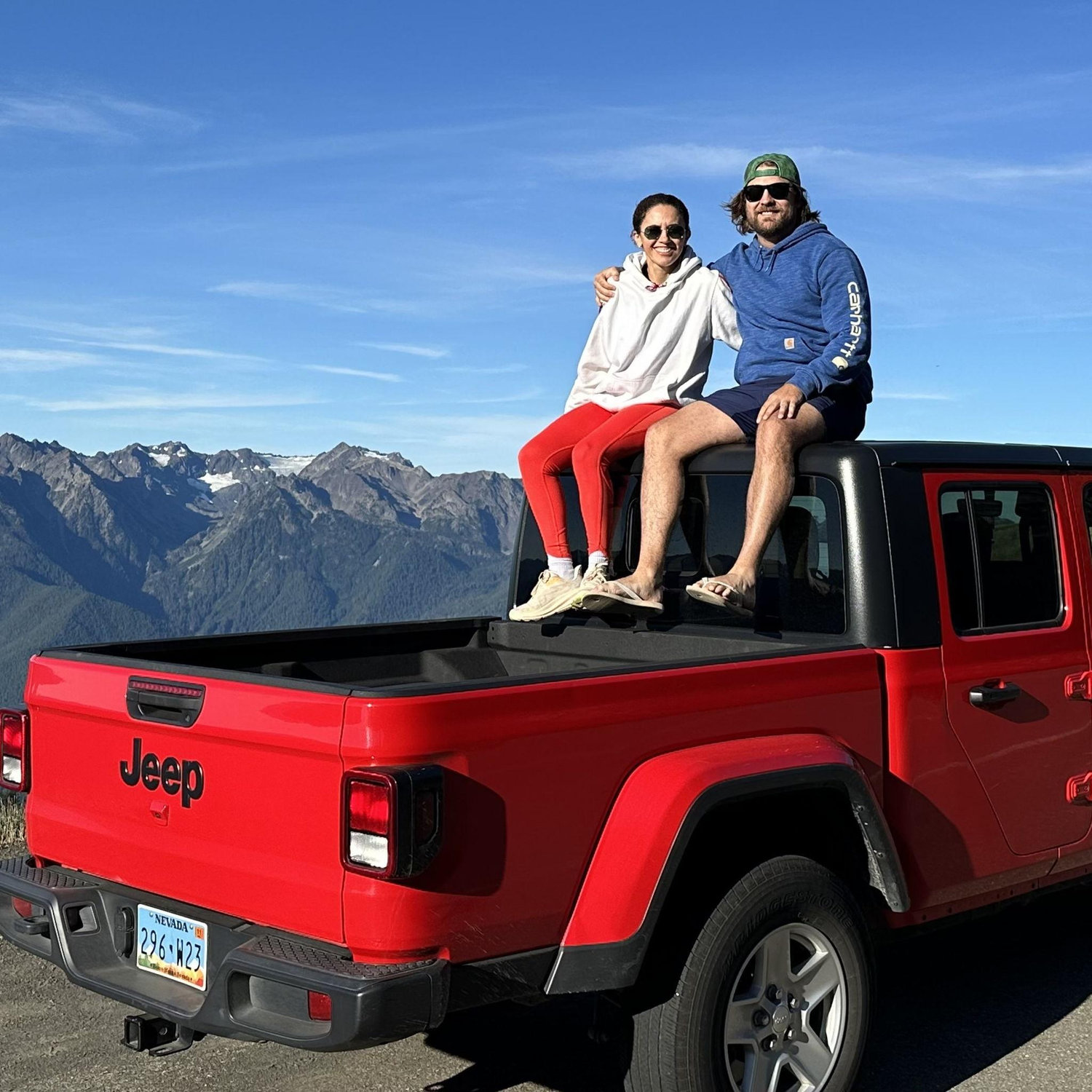 Explore the mountains of Olympic National Park.