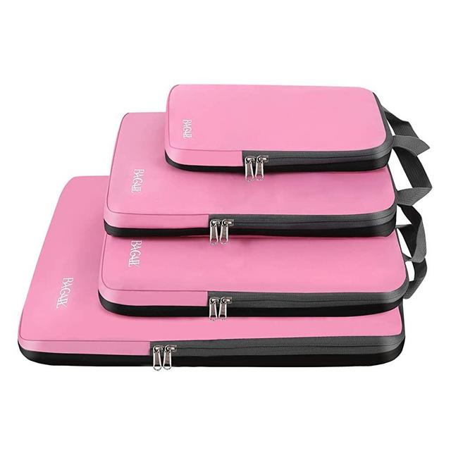 BAGAIL 4 Set/5 Set/6 Set Compression Packing Cubes Travel Expandable Packing Organizers