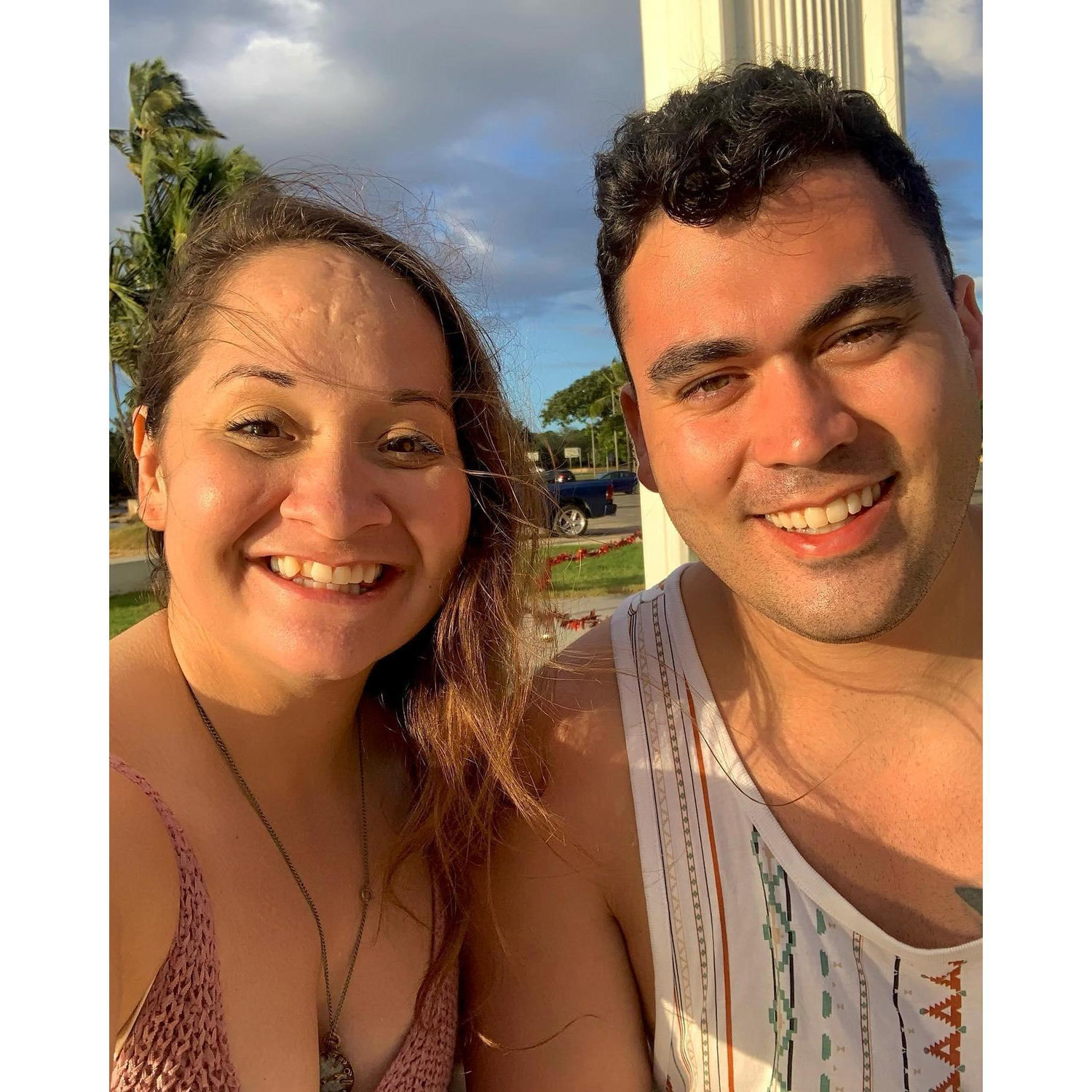 Our one year anniversary together in Hawaii