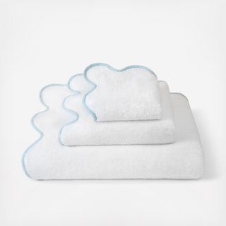 Chairish Scallop Bath Towel