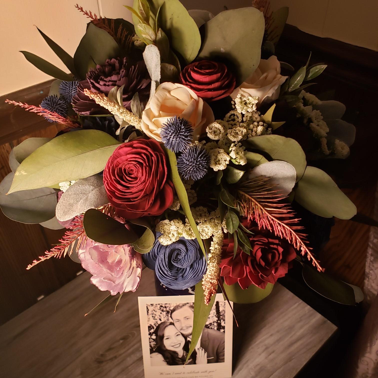Sneak Peek of Bridal Bouquet