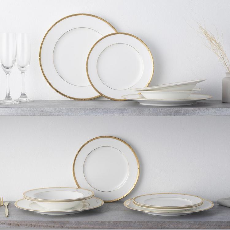 Noritake, Rochelle 12-Piece Dinnerware Set, Service for 4 | Zola