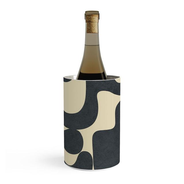 Nadja Modern Abstract Shapes 1 Wine Chiller - Deny Designs