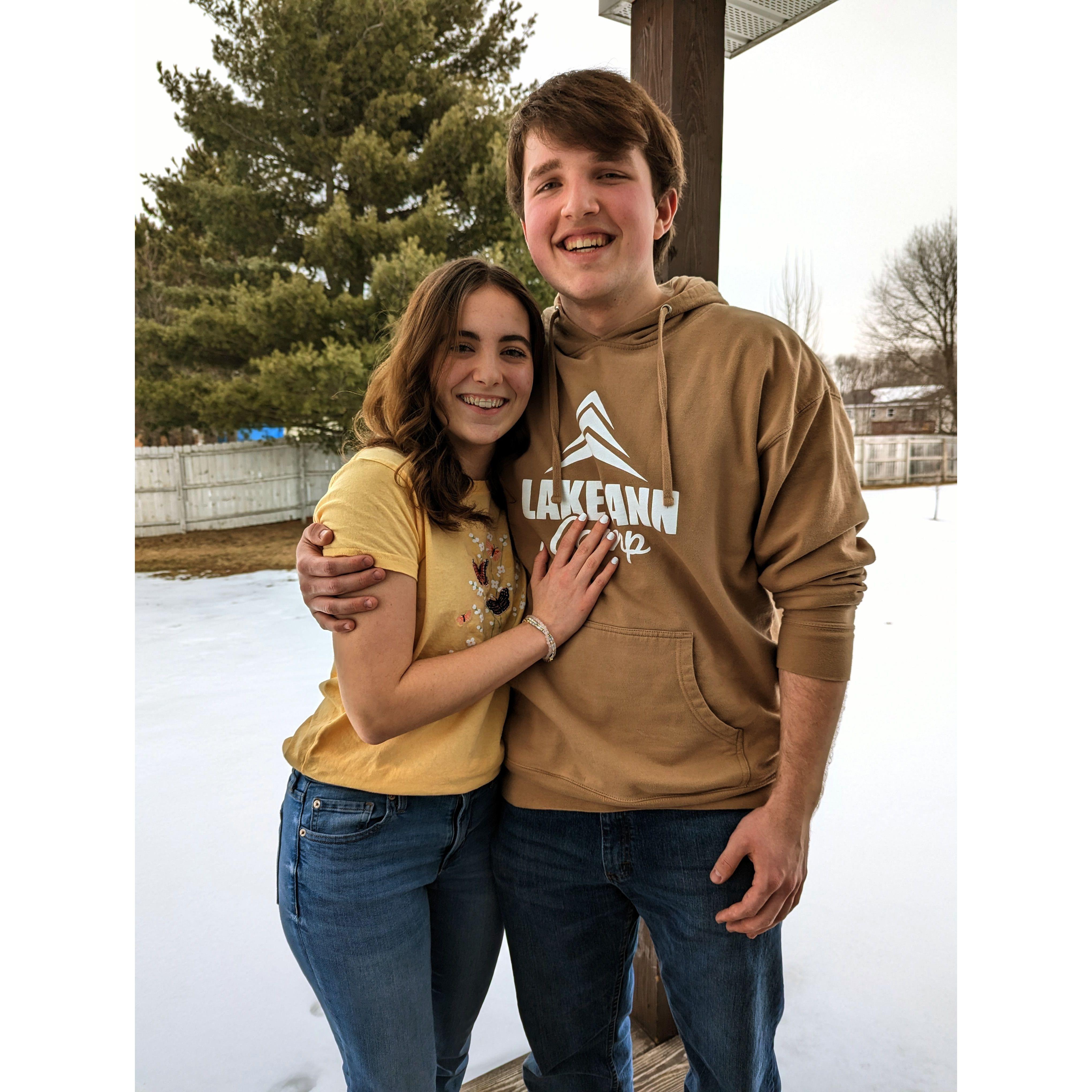 When we first made it official!