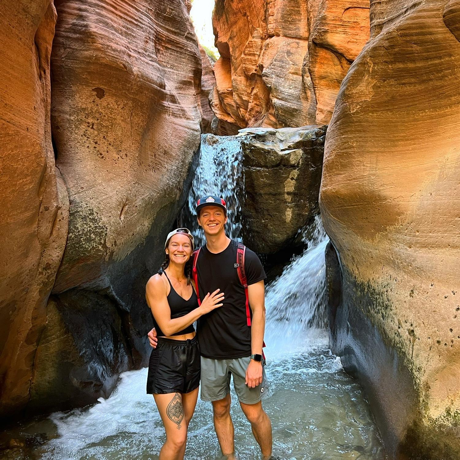 Water fall hike in southern UT!