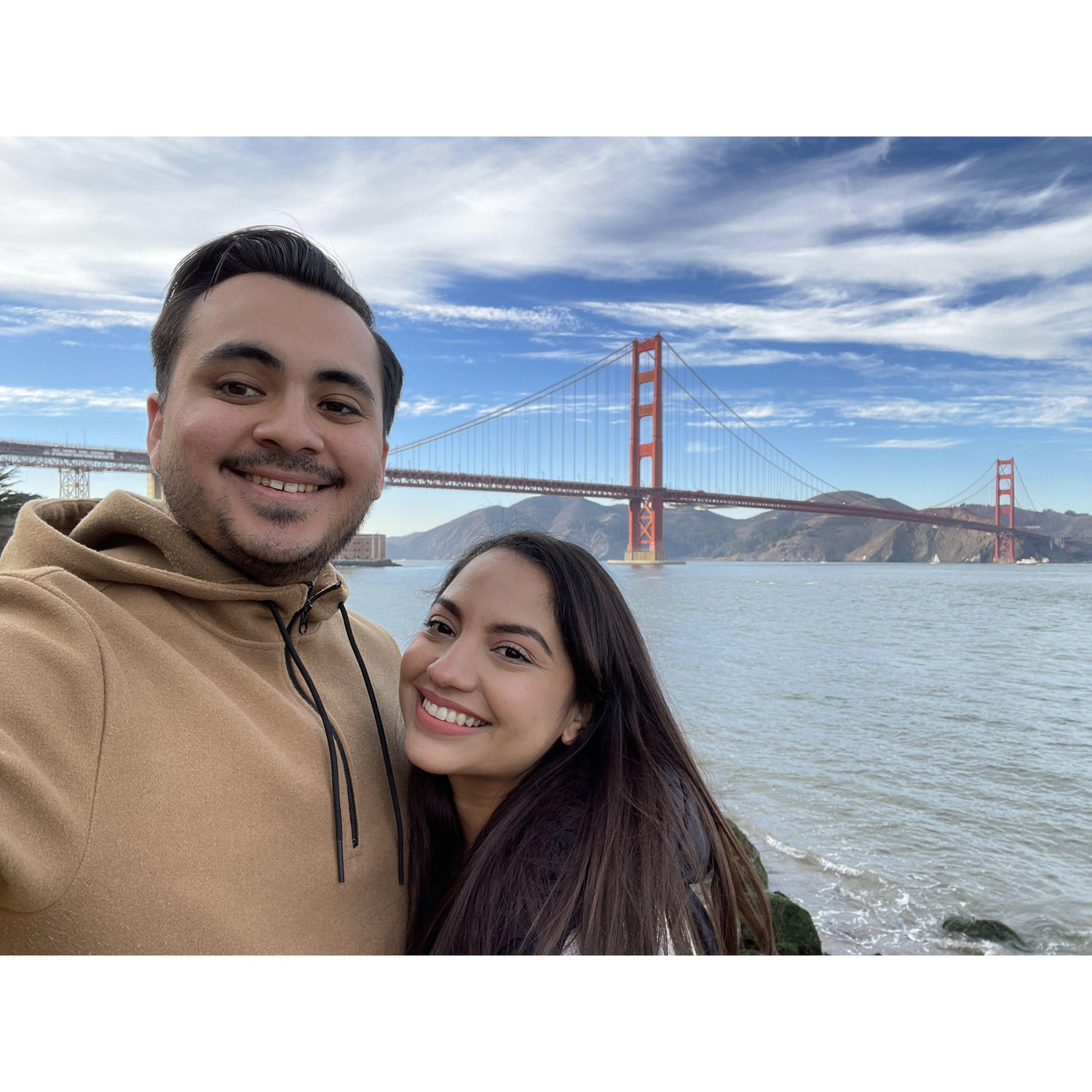 On our San Fran trip, taking a break from the Go Karts to capture the Golden Gate Bridge.