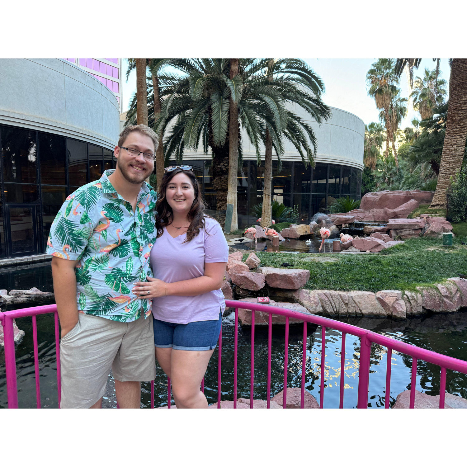 Our First Day as Husband and Wife at the Flamingo - October 13, 2023