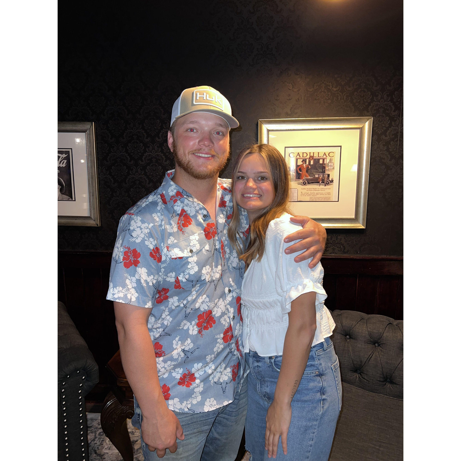 The night Justin and I danced for the first time to "Cant Help Falling In Love" by Elvis Presley in the middle of a restaurant
