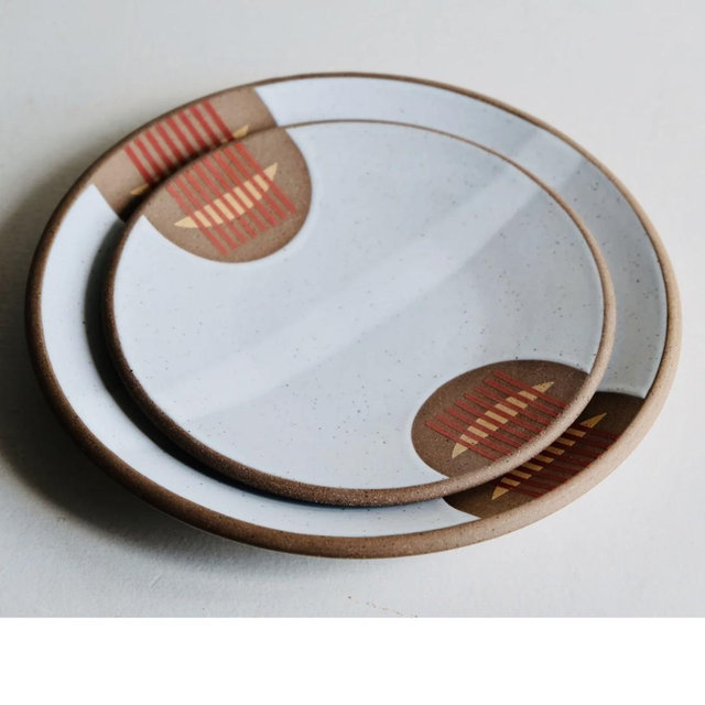 Wolf Ceramics Dinner x8 and Salad x8 Plates
