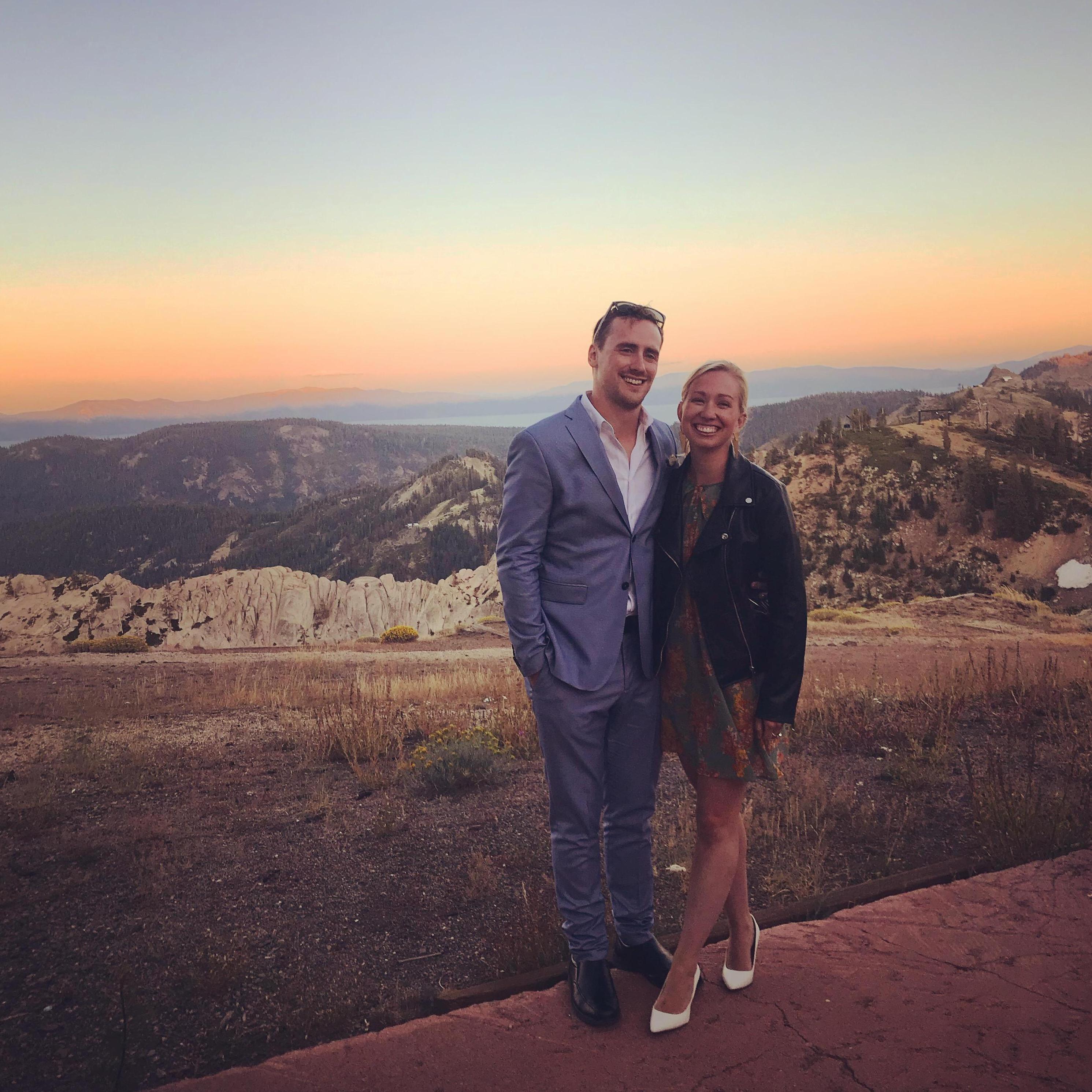 A California wedding!