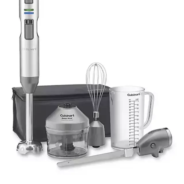 Cuisinart Smart Stick® Variable Speed Cordless Rechargeable Hand Blender with Electric Knife CSB300