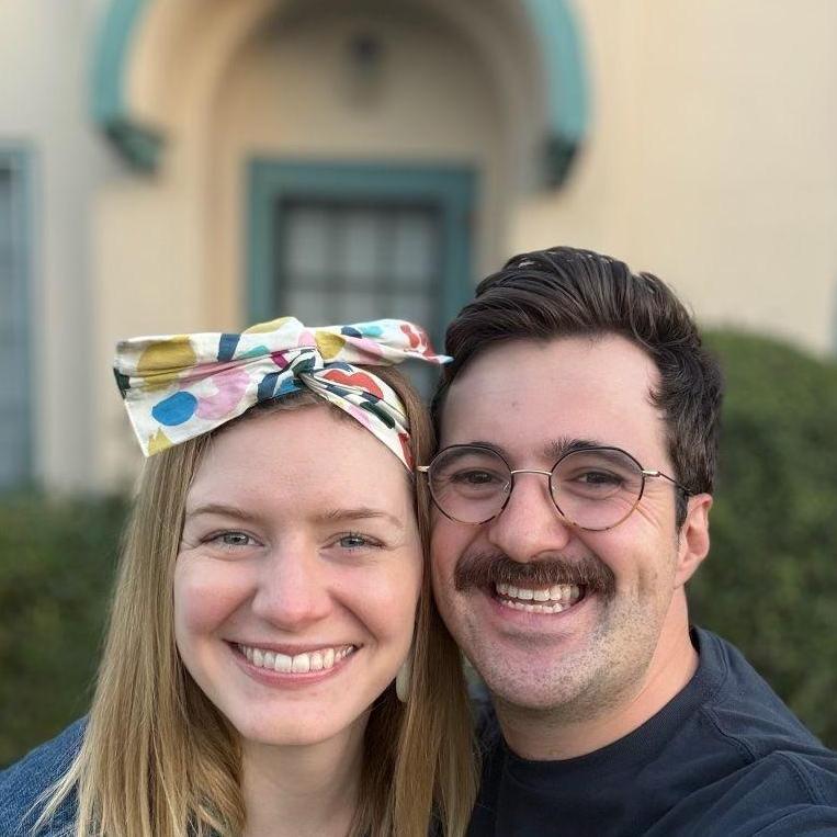 Mads moved to Santa Barbara in September to live closer to Nick. This is our first pic in front of her place (soon to be OUR place!)