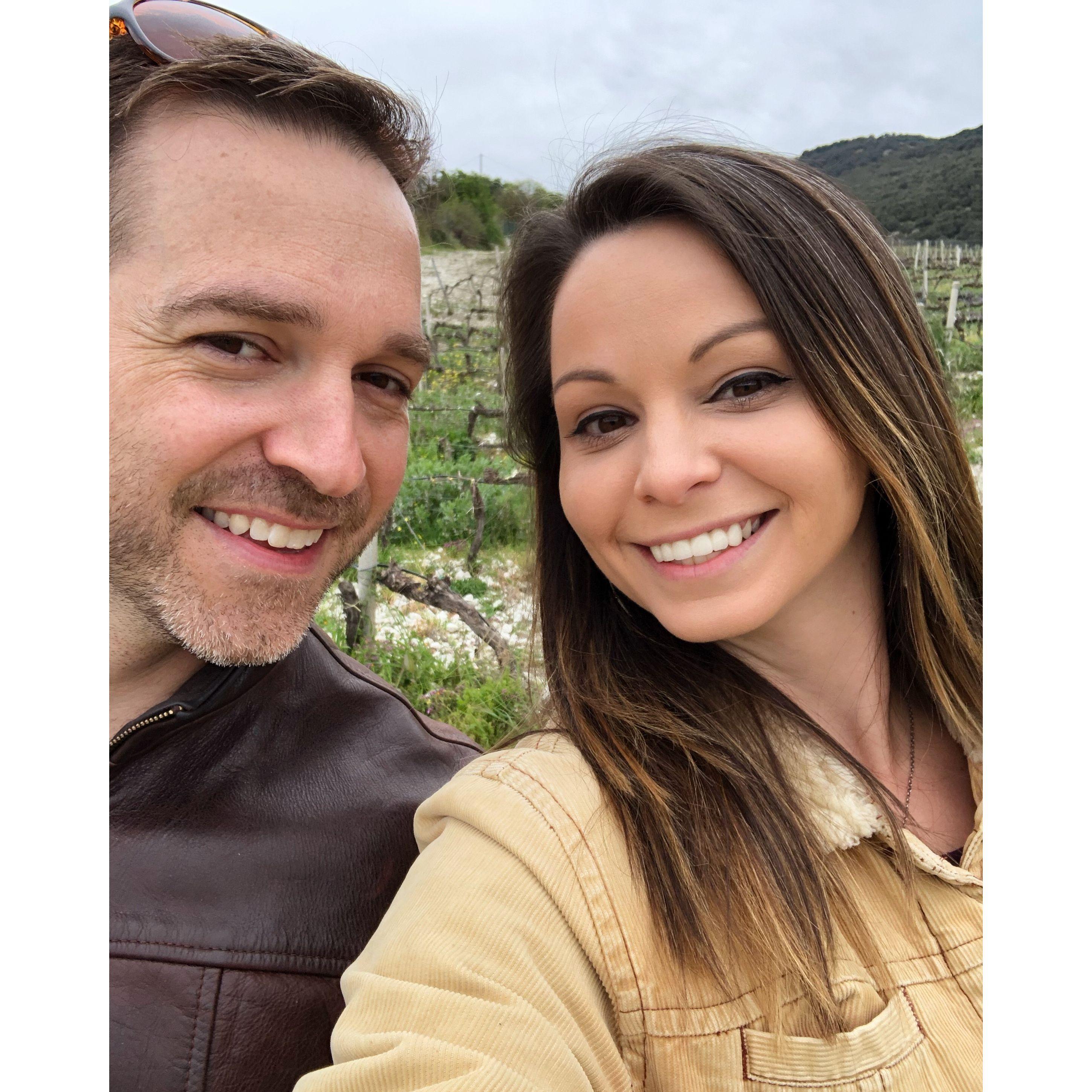 This was our first trip together abroad! Sicily, Italy