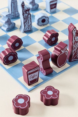 Anthropologie X Papier Novelty Chess Set