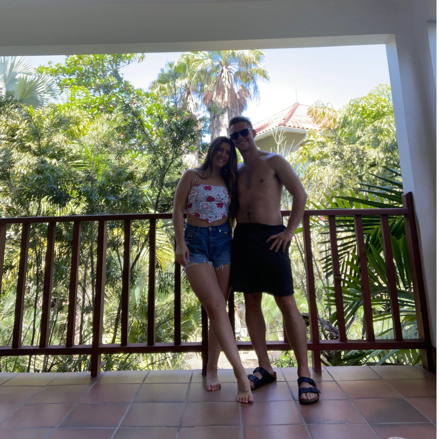 Ryan invited me to go to a family wedding in Jamaica with him literally within one month into dating... glad it worked out!
