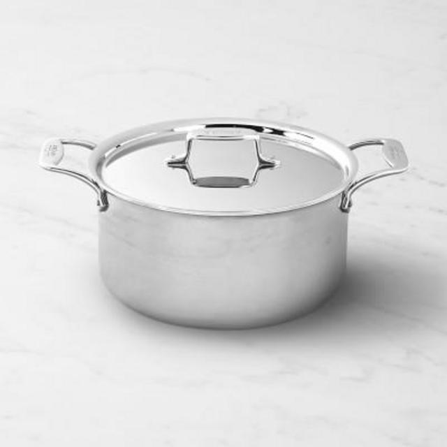 All-Clad d5 Stainless-Steel Stock Pot, 8-Qt