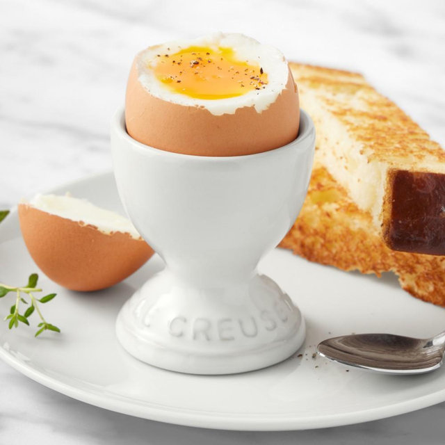 Le Creuset Egg Cup, White