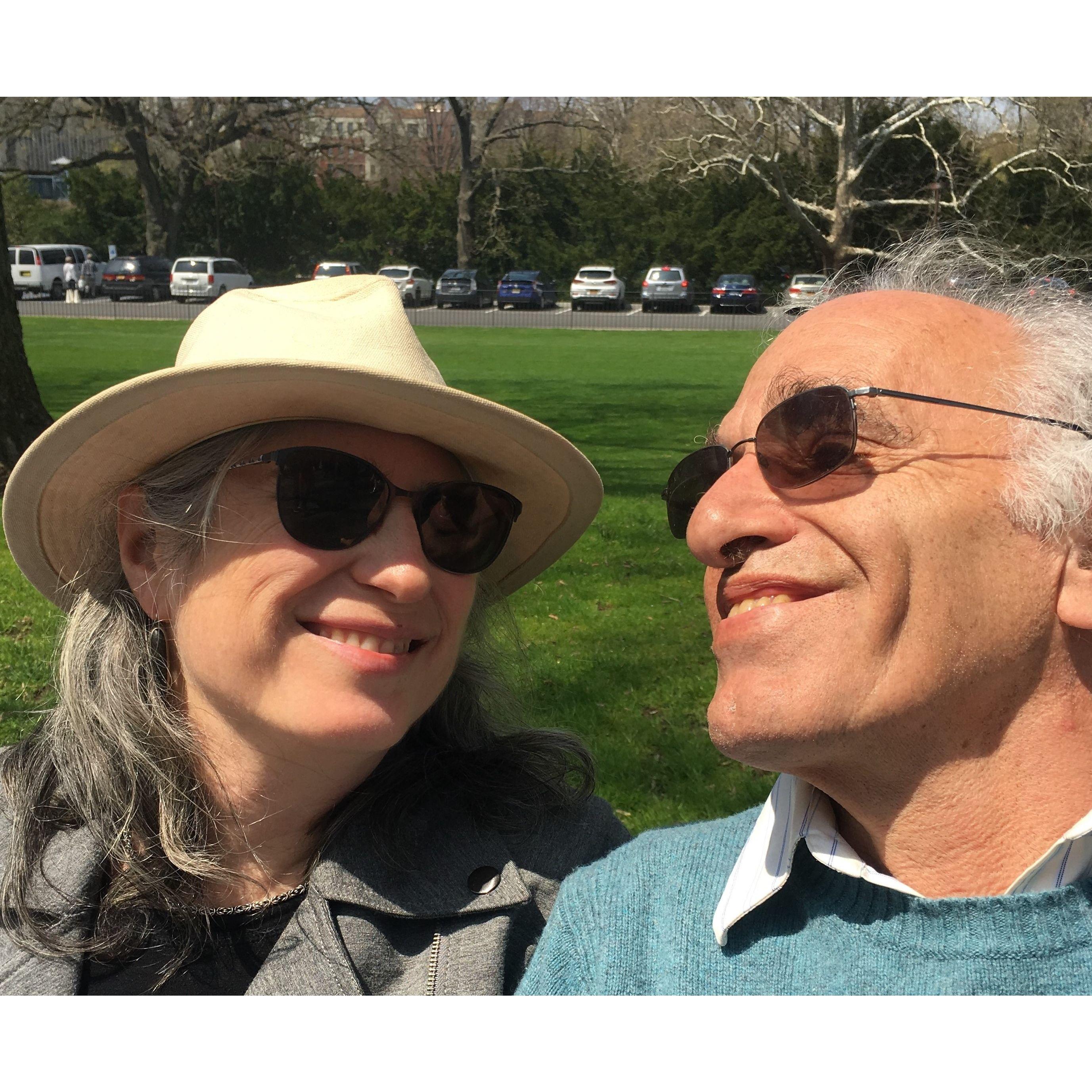 In the NY Botanical Gardens