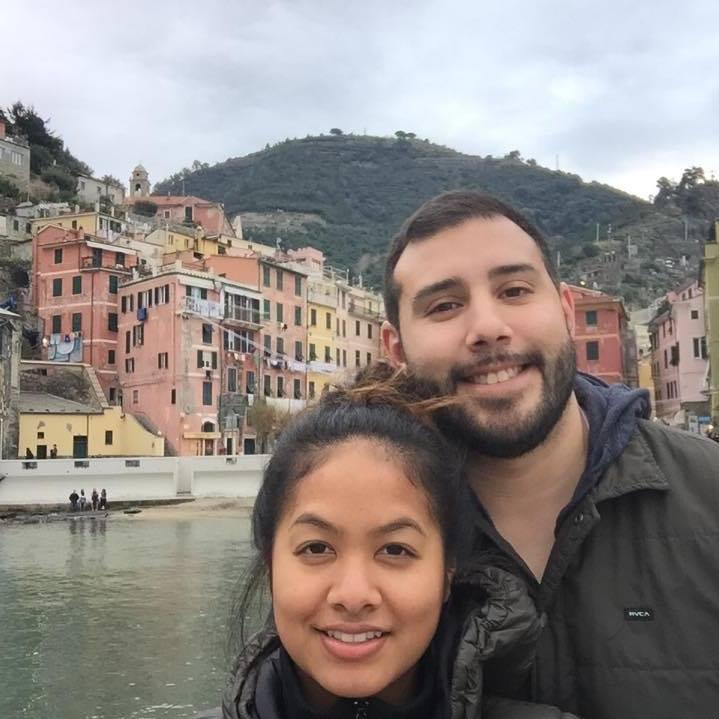 We took this pic when we first arrived in Vernazza, Italy. (December 2015)