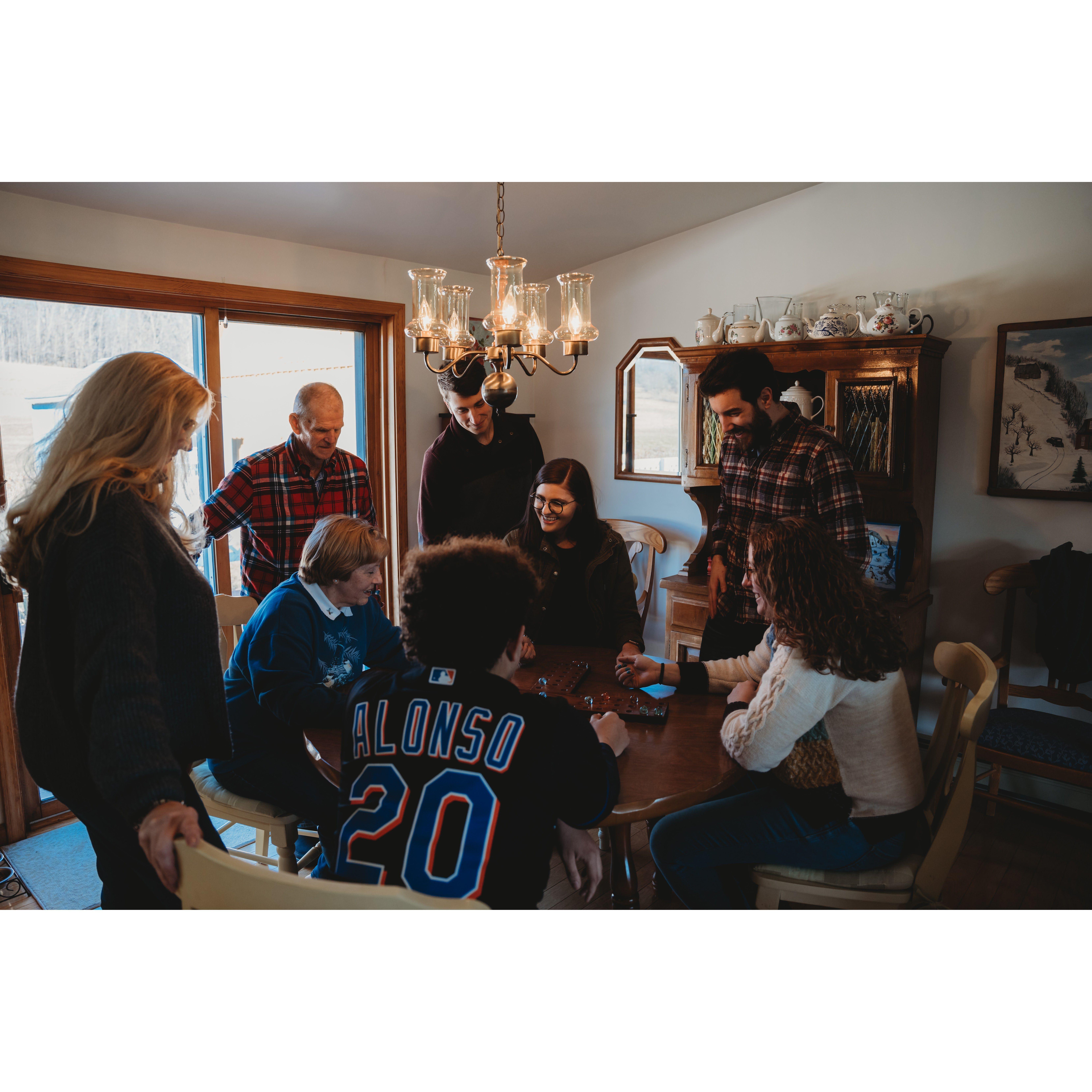 Playing a good old game of Aggravation!