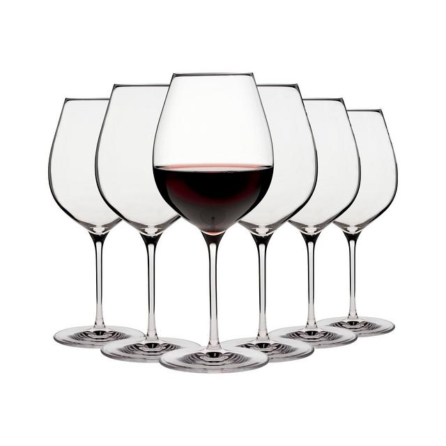 Oneida Karen MacNeil Flavor First, Set of 6 Bold & Powerful Wine Glasses