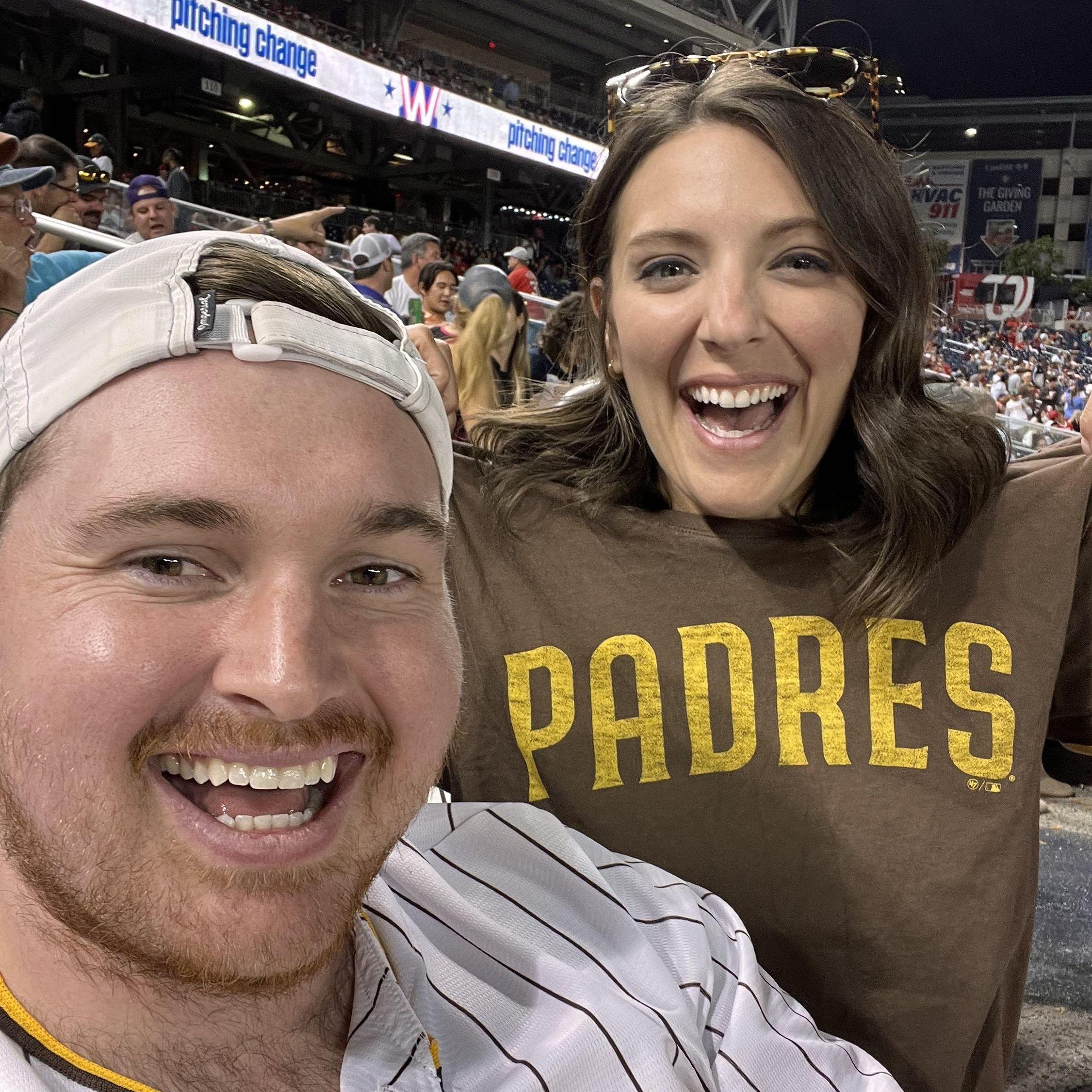 Bandwagon fandom for love. Geaux Padres!