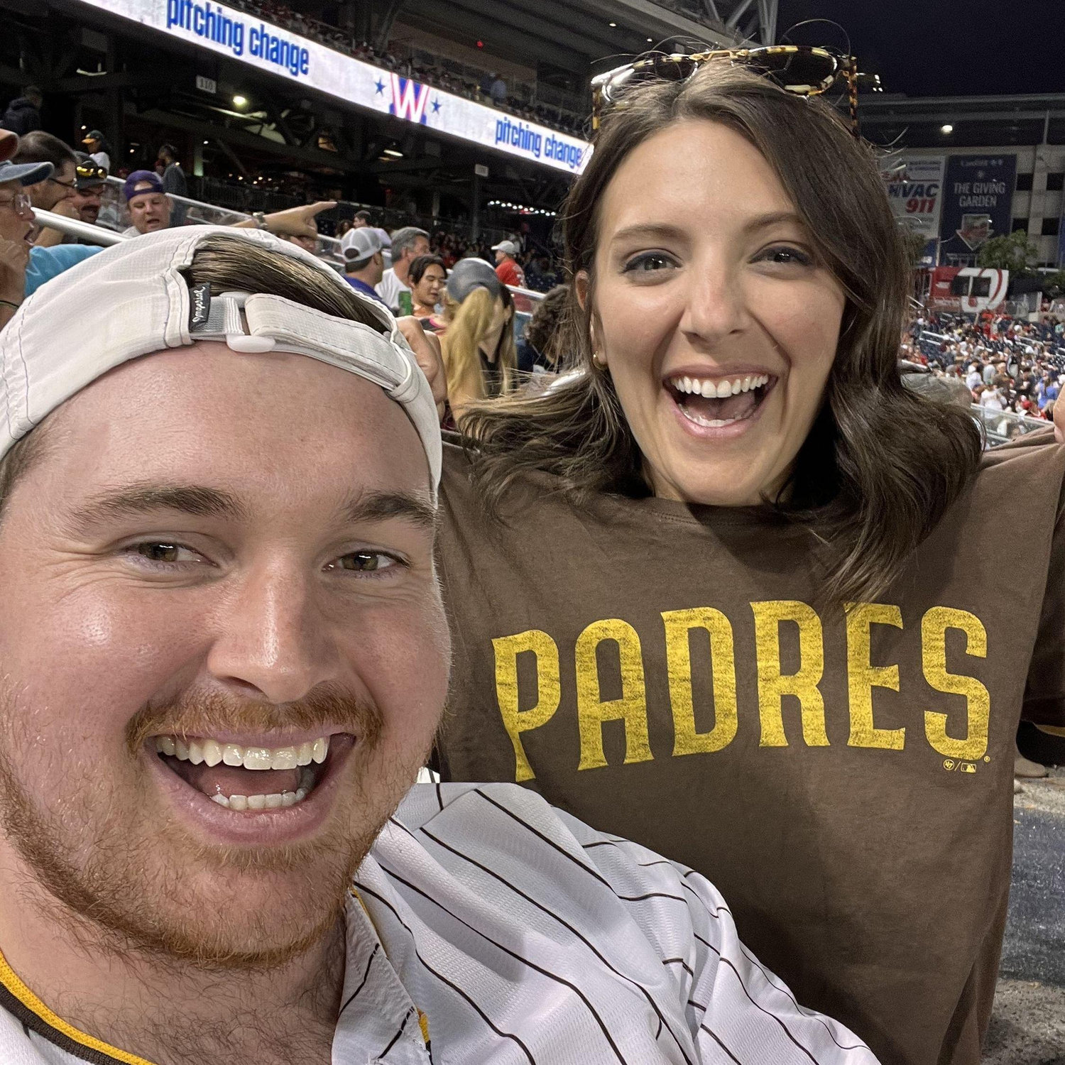 Bandwagon fandom for love. Geaux Padres!