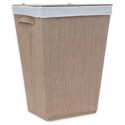 Savannah Laundry Hamper in Taupe