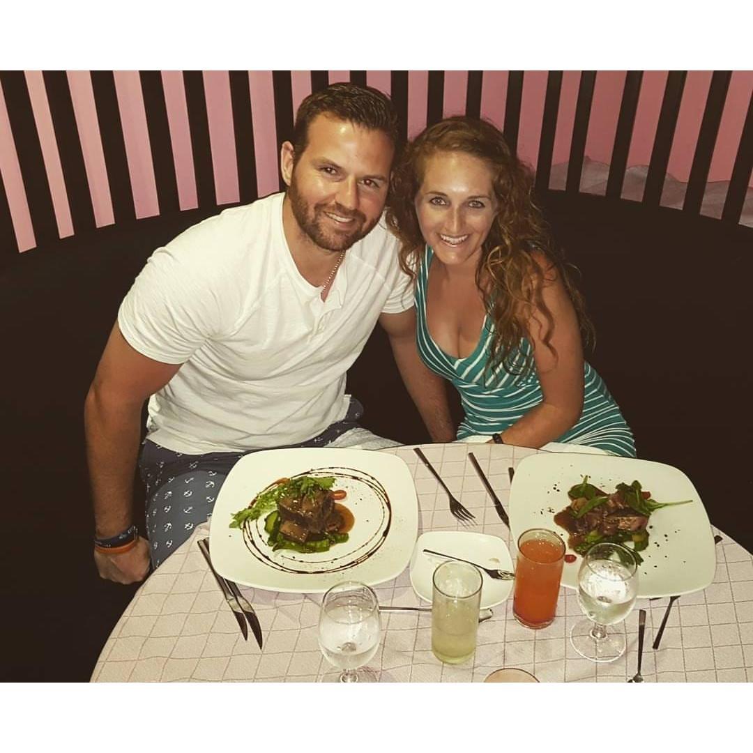 Stephen and Brittany in Mexico.