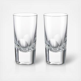 Manhattan Shot Glass, Set of 2