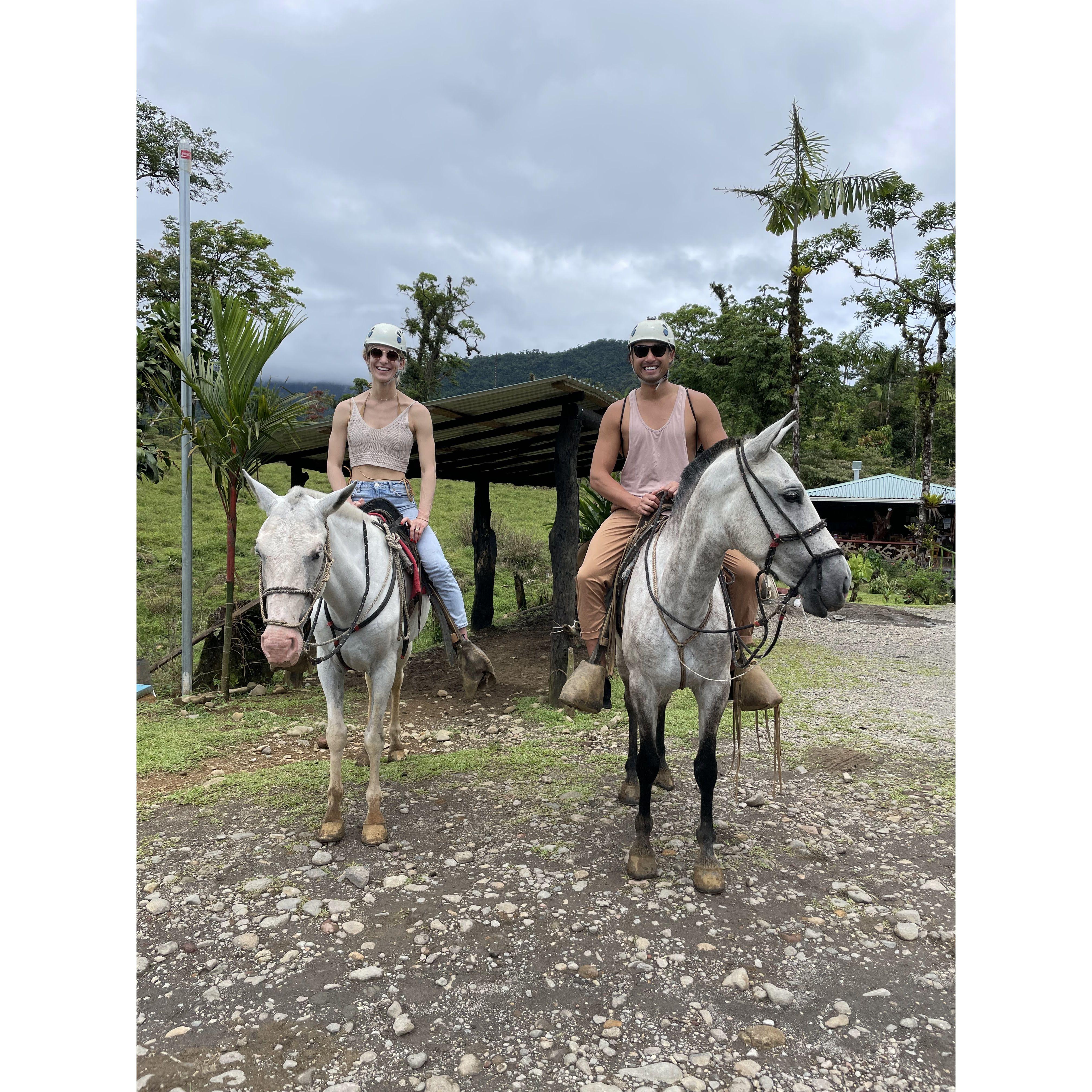 Horseback riding in Costa Rica