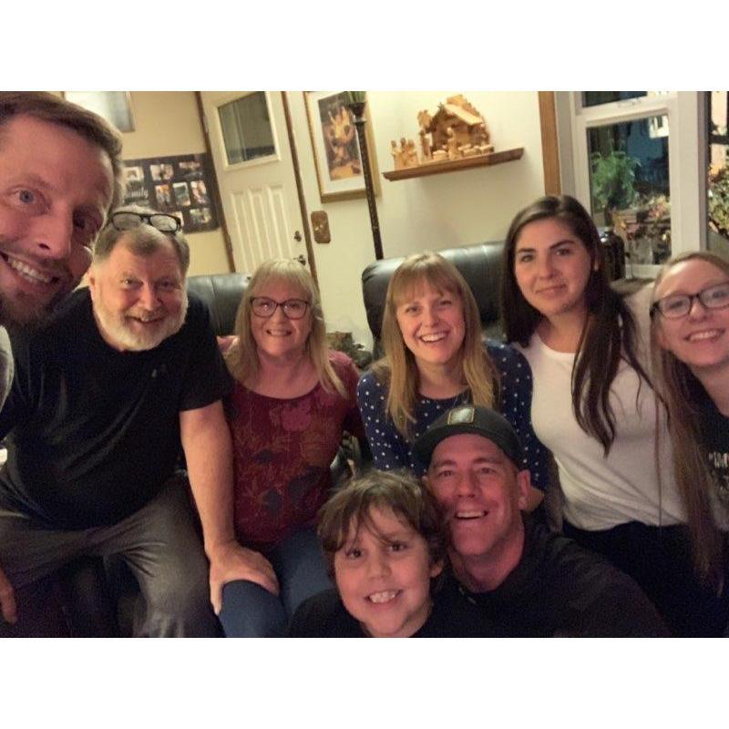 Coastal friends visit mountain family.