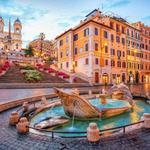 The Spanish Steps and Shopping District