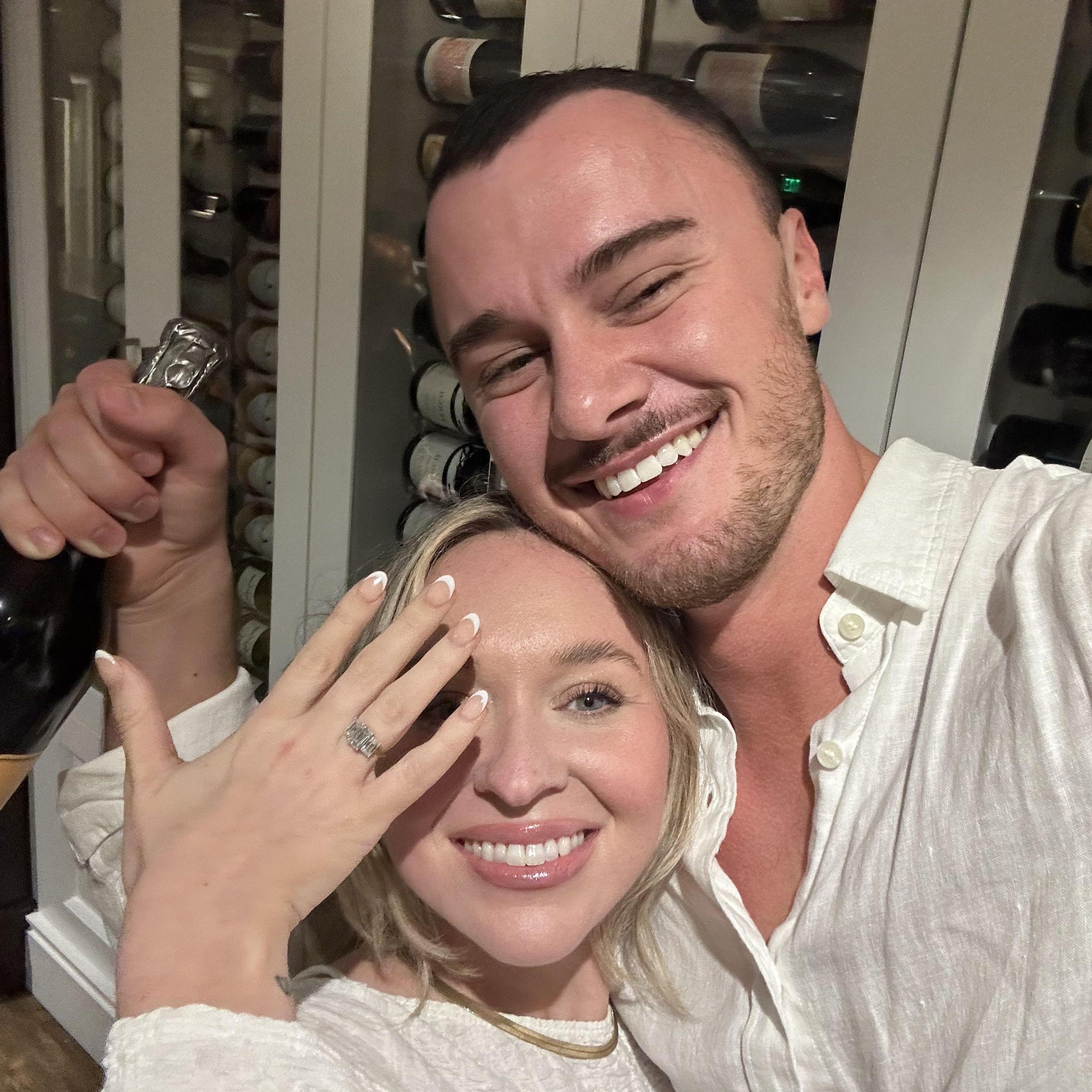 The night we got engaged