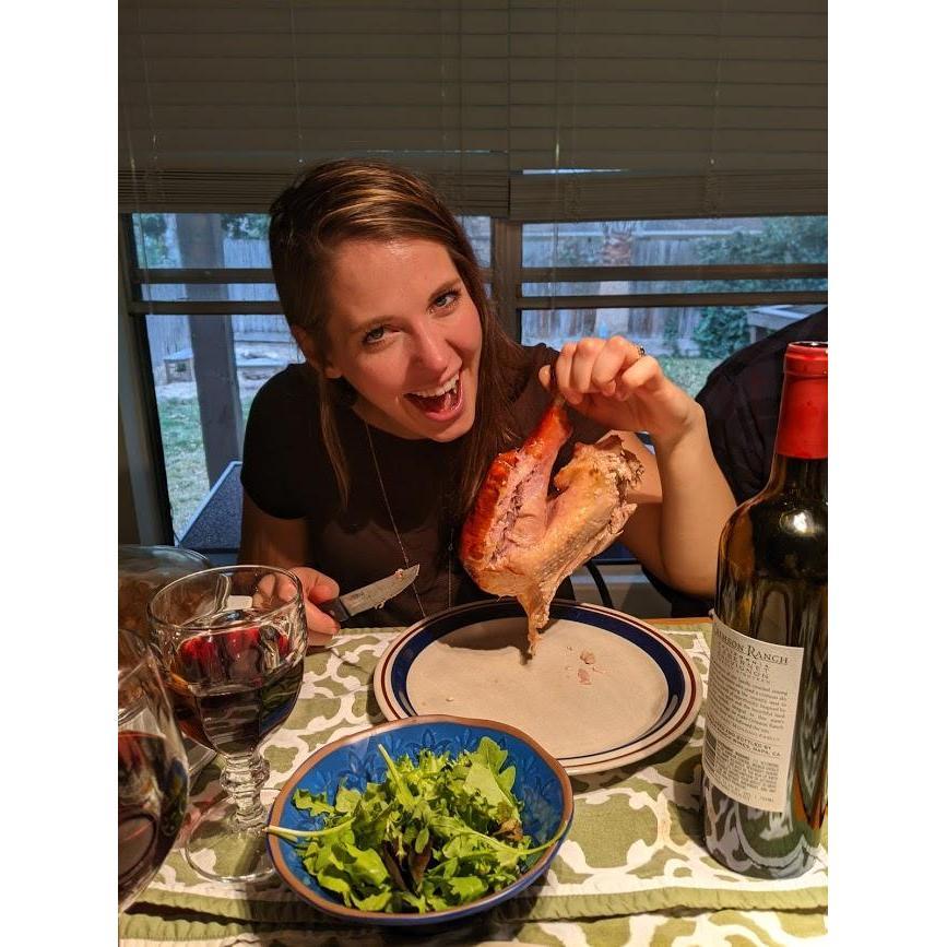 And ate way too much of said turkey