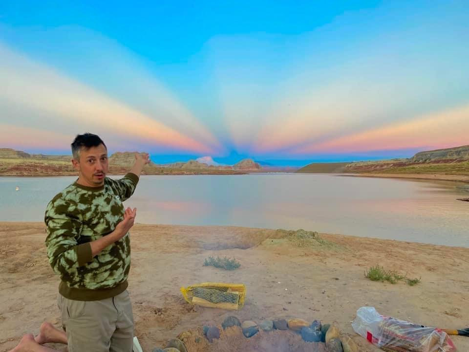 Lake Powell, UT- where Austen gave the best proposal ever on a magical trip together