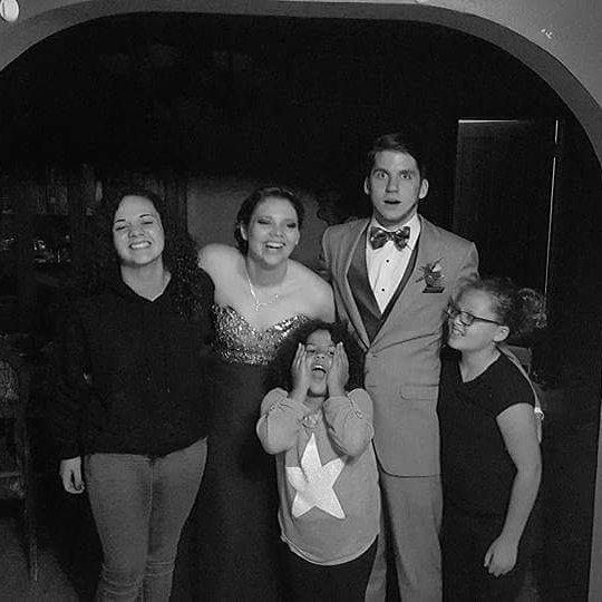 Our first Prom together, and one of our all time favorite pictures! May 2016