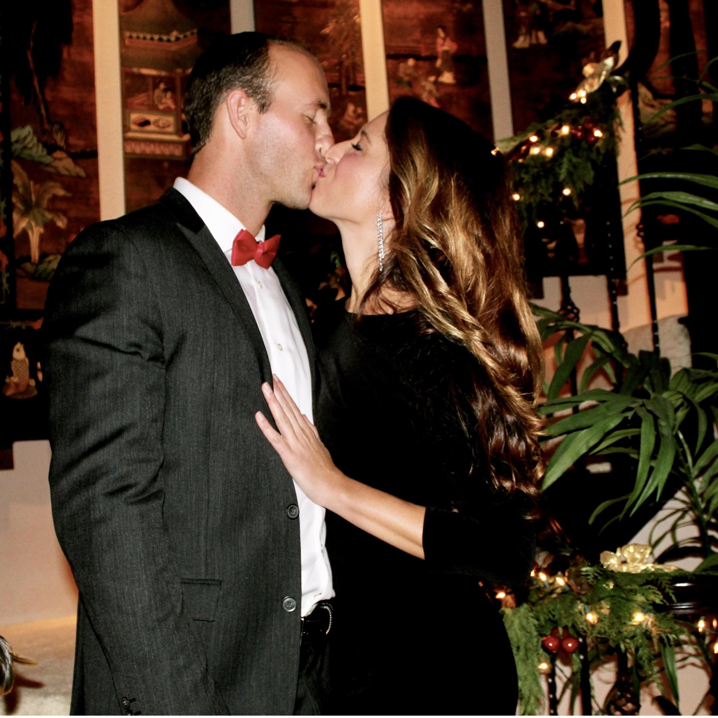 We love Hammel family Christmas parties ...and getting dressed up!