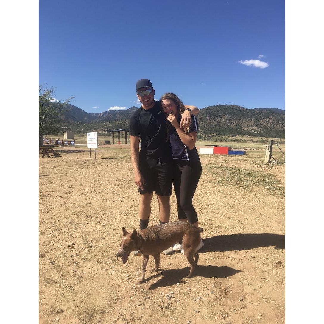 One of our first pictures together!