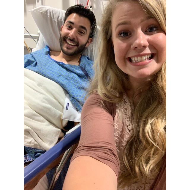 I like taking Katherine on expensive dates to the ER every now and then!
